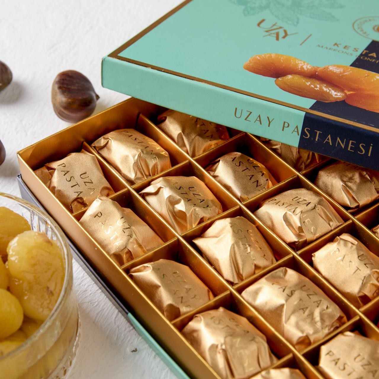 Kestane Şekeri Varaklı